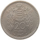 MONACO 20 FRANCS 1947 LOUIS II. (1922-1949) #c062 0341 - 1922-1949 Louis II.