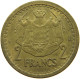 MONACO 2 FRANCS 1945 LOUIS II. (1922-1949) #a080 0887 - 1922-1949 Louis II