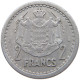 MONACO 2 FRANCS 1943 Louis II. (1922-1949) #c061 0199 - 1922-1949 Louis II.