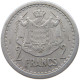 MONACO 2 FRANCS 1943 Louis II. (1922-1949) #c014 0523 - 1922-1949 Louis II