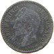 MONACO 1/2 FRANC 1838 Honorius V. (1819-1841) MONACO 1/2 FRANC 1838 ZINC PATTERN ESSAI VERY RARE #t084 0163 - 1819-1922 Honoré V, Charles III, Albert I
