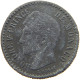 MONACO 1/2 FRANC 1838 Honorius V. (1819-1841) MONACO 1/2 FRANC 1838 ZINC PATTERN ESSAI VERY RARE #t084 0163 - Charles III.