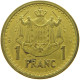 MONACO FRANC 1945 LOUIS II. (1922-1949) #c007 0385 - 1922-1949 Luigi II