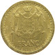 MONACO FRANC 1945  #c051 0215 - 1922-1949 Louis II.