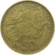 MONACO 50 FRANCS 1950 Rainier III. (1949-2005) #s024 0335 - 1949-1956 Old Francs