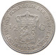 NETHERLANDS 1/2 GULDEN 1929 Wilhelmina 1890-1948 #a032 0885 - 1/2 Gulden