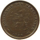 NETHERLANDS 1/2 CENT 1938 Wilhelmina 1890-1948 #a094 0005 - 0.5 Cent