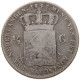 NETHERLANDS 1/2 GULDEN 1847 WILLEM II. 1840-1849 #s016 0291 - 1840-1849 : Willem II