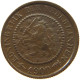 NETHERLANDS 1/2 CENT 1900 Wilhelmina 1890-1948 #a015 0253 - 0.5 Centavos