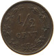 NETHERLANDS 1/2 CENT 1884 Willem III. 1849-1890 #a015 0261 - 1849-1890 : Willem III