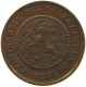 NETHERLANDS 1/2 CENT 1883 Willem III. 1849-1890 RARE #c039 0491 - 1849-1890 : Willem III