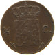 NETHERLANDS 1/2 CENT 1859 Willem III. 1849-1890 #c034 0165 - 1849-1890 : Willem III