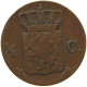 NETHERLANDS 1/2 CENT 1863 Willem III. 1849-1890 #c011 0357 - 1849-1890 : Willem III