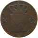 NETHERLANDS 1/2 CENT 1841 WILLEM II. 1840-1849 #c022 0683 - 1840-1849: Willem II
