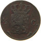 NETHERLANDS 1/2 CENT 1827 WILLEM I. 1815-1840 #t060 0085 - 1815-1840: Willem I