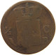 NETHERLANDS 1/2 CENT 1823 B WILLEM I. 1815-1840 #c014 0027 - 1815-1840: Willem I.