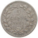 NETHERLANDS 5 CENTS 1869 Willem III. 1849-1890 #t112 1487 - 1849-1890 : Willem III