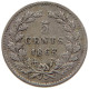 NETHERLANDS 5 CENTS 1863 Willem III. 1849-1890 #t083 0009 - 1849-1890 : Willem III