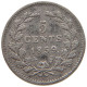 NETHERLANDS 5 CENTS 1859 Willem III. 1849-1890 #t112 1495 - 1849-1890 : Willem III