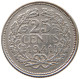 NETHERLANDS 25 CENTS 1941 Wilhelmina 1890-1948 #a057 0231 - 25 Centavos