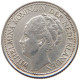 NETHERLANDS 25 CENTS 1941 Wilhelmina 1890-1948 #a045 0715 - 25 Cent