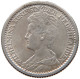 NETHERLANDS 25 CENTS 1918 Wilhelmina 1890-1948 #s012 0003 - 25 Cent