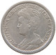 NETHERLANDS 25 CENTS 1917 Wilhelmina 1890-1948 #c032 0345 - 25 Centavos