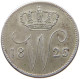 NETHERLANDS 25 CENTS 1825 WILLEM I. 1815-1840 #t083 0101 - 1815-1840 : Willem I