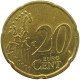 NETHERLANDS 20 CENTS 2003 MINTING ERROR HEAD ERROR #a081 0193 - Pays-Bas