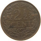 NETHERLANDS 2 1/2 CENTS 1941 Wilhelmina 1890-1948 #c080 0519 - 2.5 Cent