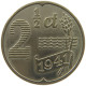 NETHERLANDS 2 1/2 CENTS 1941 Wilhelmina 1890-1948 2 1/2 CENTS 1941 PATTERN NICKEL #t081 0463 - 2.5 Cent