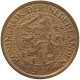 NETHERLANDS 2 1/2 CENTS 1941 Wilhelmina 1890-1948 #c063 0561 - 2.5 Cent