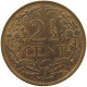 NETHERLANDS 2 1/2 CENTS 1941 Wilhelmina 1890-1948 #c010 0049 - 2.5 Centavos