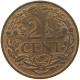 NETHERLANDS 2 1/2 CENTS 1941 Wilhelmina 1890-1948 #a011 0569 - 2.5 Cent