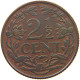 NETHERLANDS 2 1/2 CENTS 1929 Wilhelmina 1890-1948 #a062 0559 - 2.5 Cent