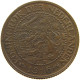 NETHERLANDS 2 1/2 CENTS 1916 Wilhelmina 1890-1948 #a085 0133 - 2.5 Centavos