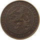 NETHERLANDS 2 1/2 CENTS 1904 Wilhelmina 1890-1948 #s050 0369 - 2.5 Cent