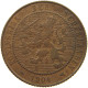 NETHERLANDS 2 1/2 CENTS 1904 Wilhelmina 1890-1948 #a011 0565 - 2.5 Centavos