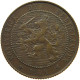 NETHERLANDS 2 1/2 CENTS 1906 Wilhelmina 1890-1948 #a085 0123 - 2.5 Centavos