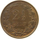 NETHERLANDS 2 1/2 CENT 1883 Willem III. 1849-1890 RARE #t146 0159 - 1849-1890 : Willem III