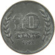 NETHERLANDS 10 CENTS 1942 Wilhelmina 1890-1948 #a006 0299 - 10 Centavos