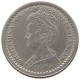 NETHERLANDS 10 CENTS 1912 Wilhelmina 1890-1948 #a045 0937 - 10 Cent