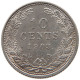 NETHERLANDS 10 CENTS 1903 Wilhelmina 1890-1948 #t143 0649 - 10 Cent