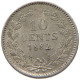 NETHERLANDS 10 CENTS 1882 Willem III. 1849-1890 #t095 0735 - 1849-1890 : Willem III