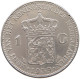 NETHERLANDS GULDEN 1939 Wilhelmina 1890-1948 #t158 0309 - 1 Gulden