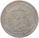 NETHERLANDS GULDEN 1923 Wilhelmina 1890-1948 #t094 0345 - 1 Gulden