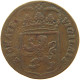 NETHERLANDS DUIT 1768 OVERIJSSEL #c062 0143 - Provincial Coinage