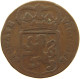 NETHERLANDS DUIT 1768 OVERIJSSEL #c062 0137 - Monedas Provinciales