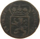 NETHERLANDS DUIT 1767 OVERIJSSEL #a085 0319 - Monnaies Provinciales