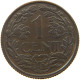 NETHERLANDS CENT 1939 Wilhelmina 1890-1948 #a096 0017 - 1 Cent